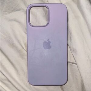 Apple Purple Silicone Case for iPhone
